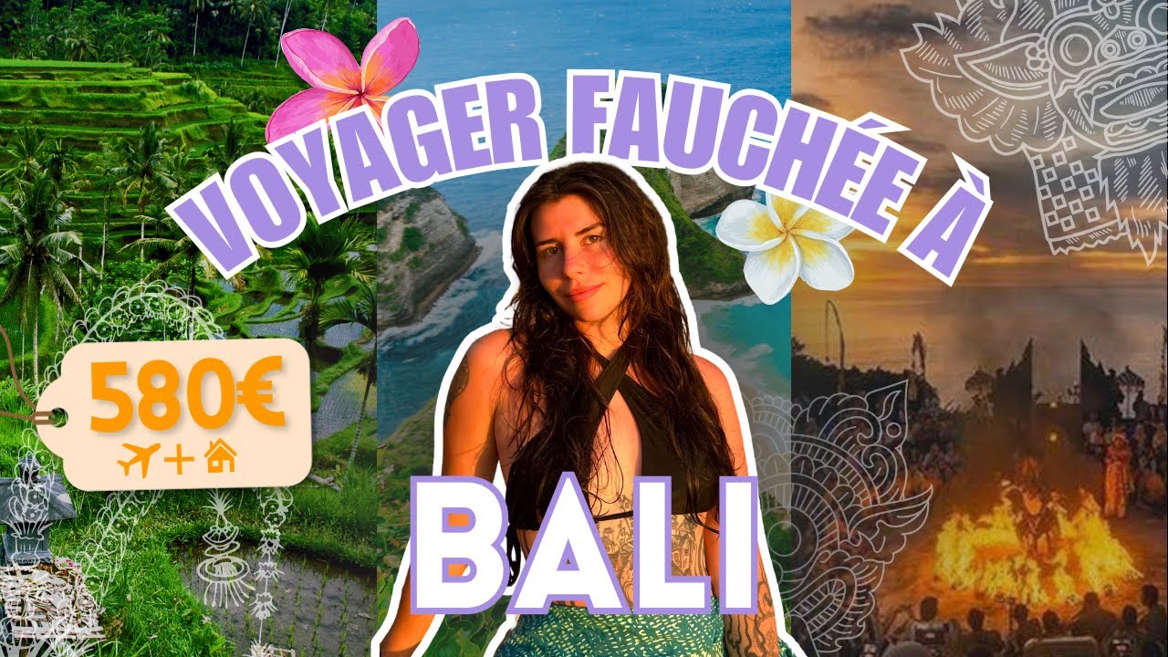 🌺 MON VOYAGE PAS CHER À BALI (itinéraire, astuces, budget) - ep 1