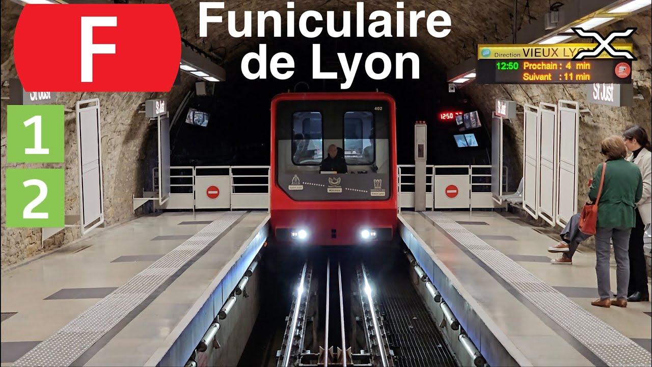Funiculaire de Lyon | Funicular Lyon | France