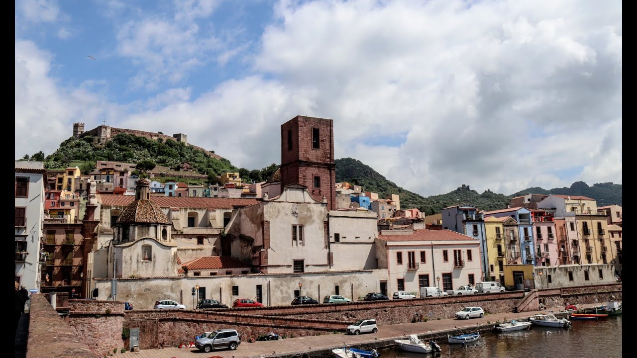 Color and light in Bosa  ,   Sardinia .