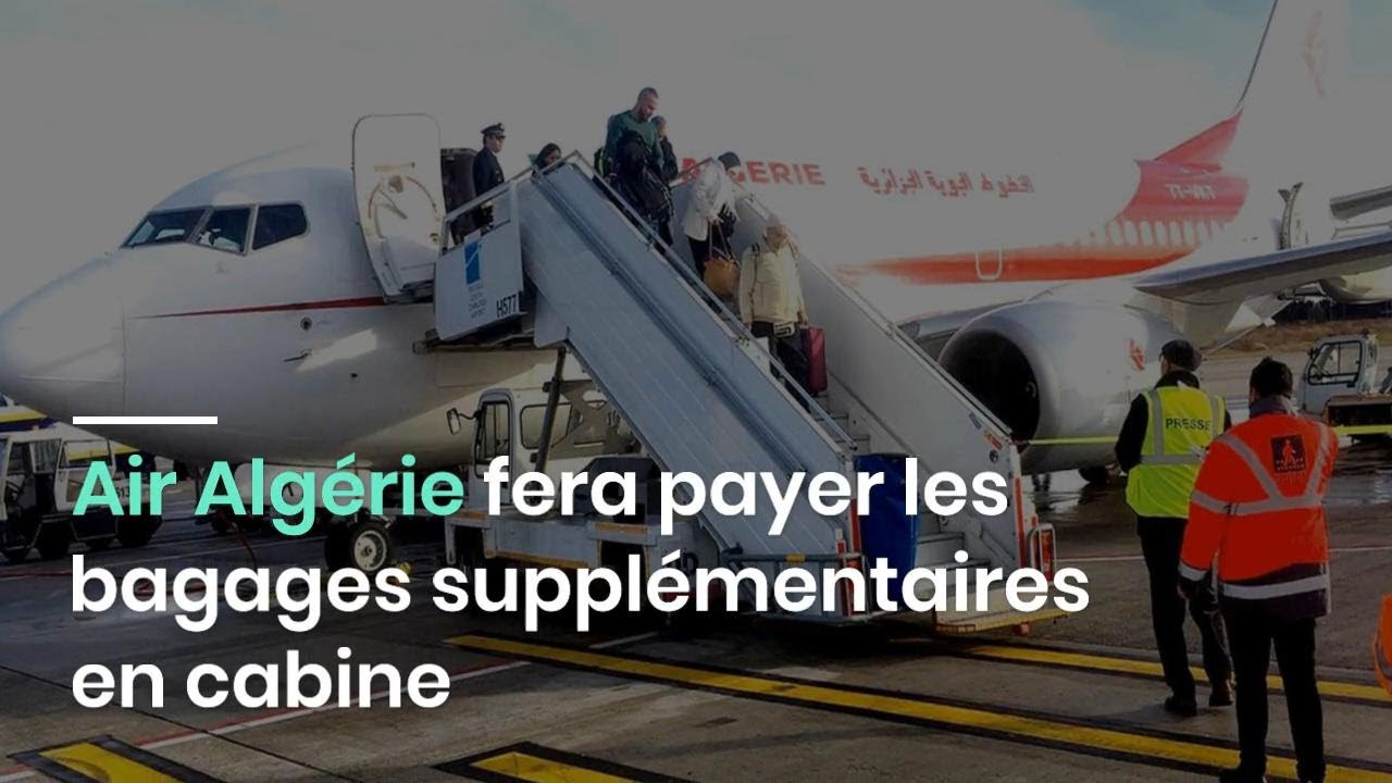 Air Algérie fera payer les bagages supplémentaires en cabine