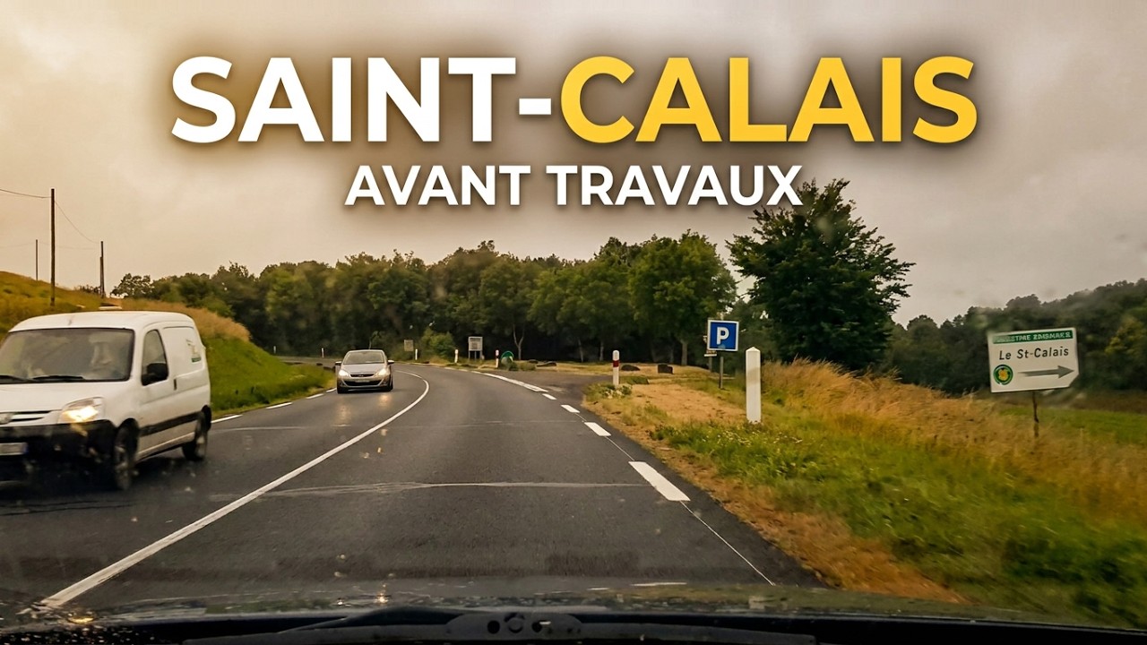 Archives Sarthe : Avant travaux vers Saint-Calais (Juin 2020)