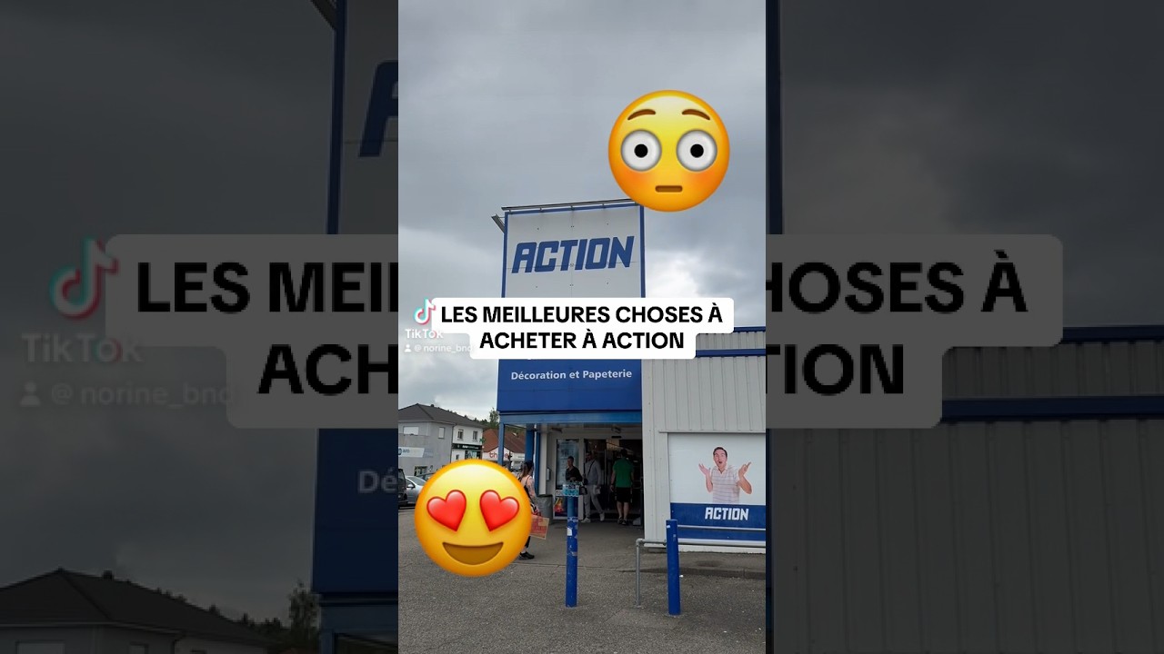 LES MEILLEURES CHOSES À ACHETER À ACTION😱