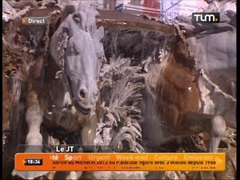 La fontaine Bartholdi rénovée en 2014