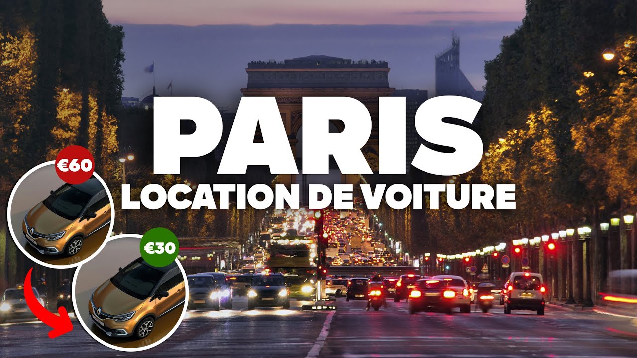 LOCATION DE VOITURE À PARIS! Vraiment pas chère à l’aéroport!
