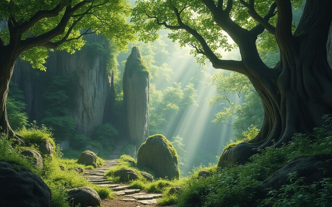 découvrez le bois de païolive en ardèche, un lieu enchanteur où les formations rocheuses sculptées par la nature offrent une balade féerique au cœur d'une forêt unique.