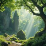 découvrez le bois de païolive en ardèche, un lieu enchanteur où les formations rocheuses sculptées par la nature offrent une balade féerique au cœur d'une forêt unique.