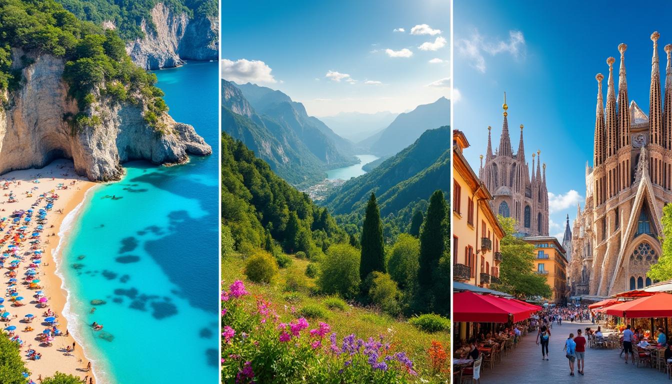 Où partir en mars en Europe : top destinations soleil, nature et culture