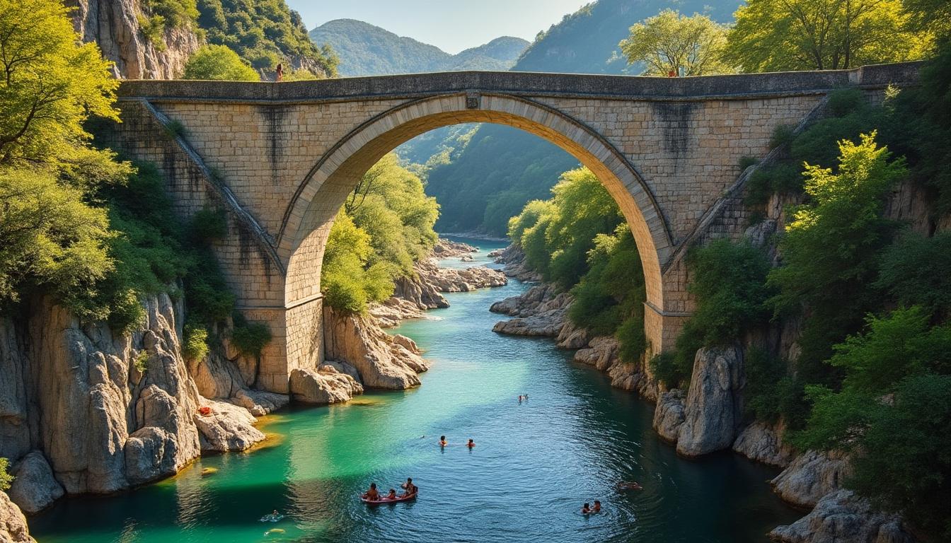 Pont du Diable Ardèche : histoire, baignade et plus beaux points de vu