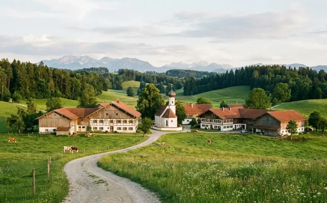 Gummering en Bavière : un hameau discret au cœur de la campagne bavaroise