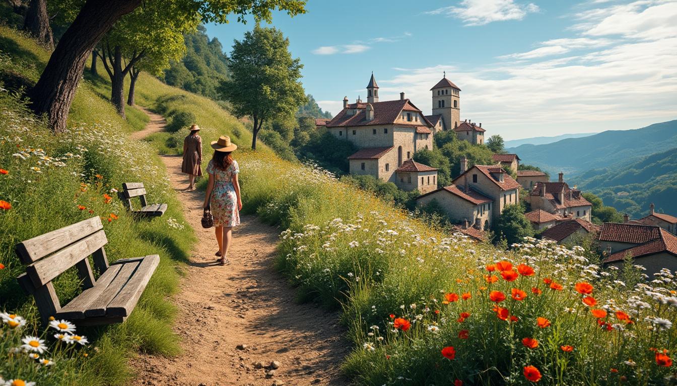 Chemin d’Hautpoul : balade et découverte d’un village perché